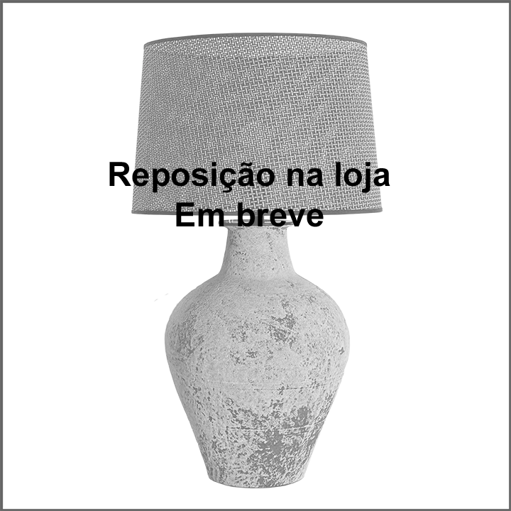 O Abajur Clayceramic da Lampadaria é uma peça de design contemporâneo que une rusticidade e elegância em uma harmonia única.