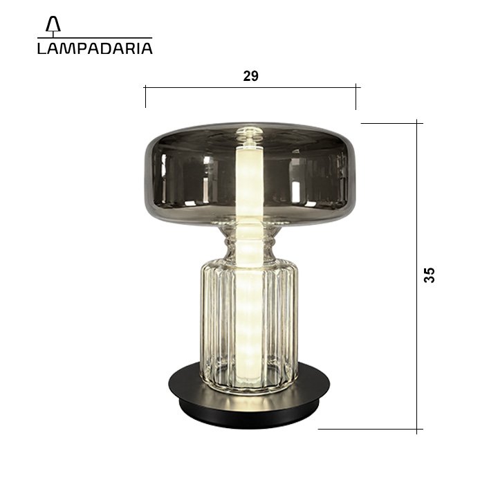 Abajur Modernglass 02 3 mdgs02
