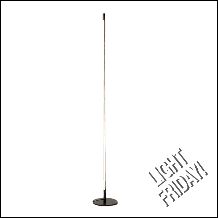 Luminária Slimled Floor 1 slld bkiconefloorlf